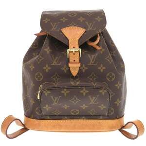LOUIS VUITTON Authentic Brown Monogram Backpack